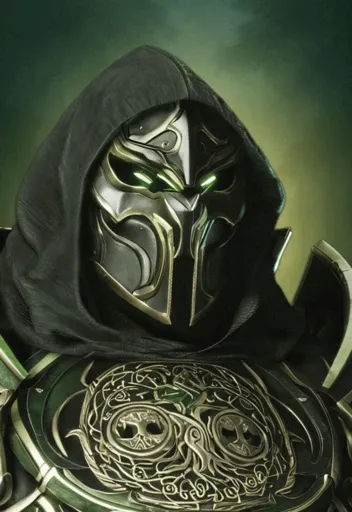 Green Knight Portrait