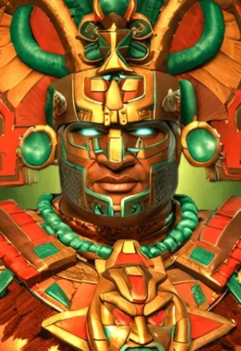 Kinich Ahau Portrait
