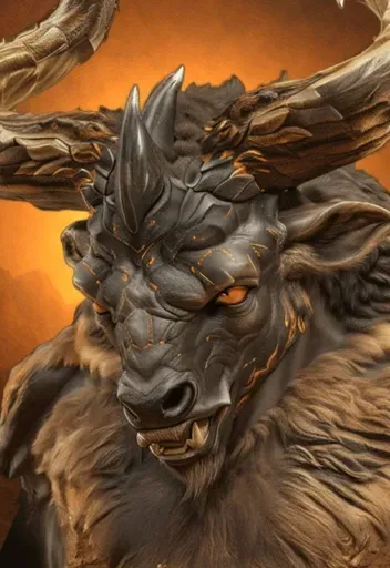 Minotaur Portrait
