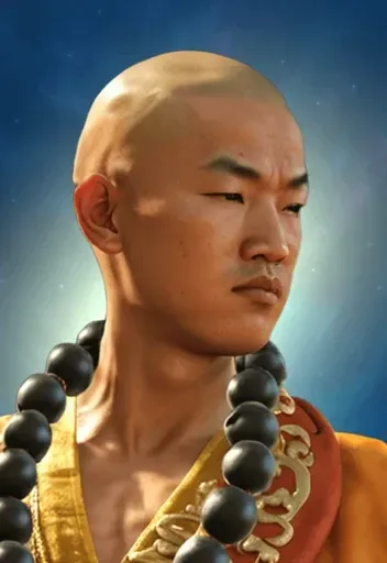 Shaolin Monk Portrait