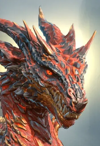 Y Ddraig Goch Portrait